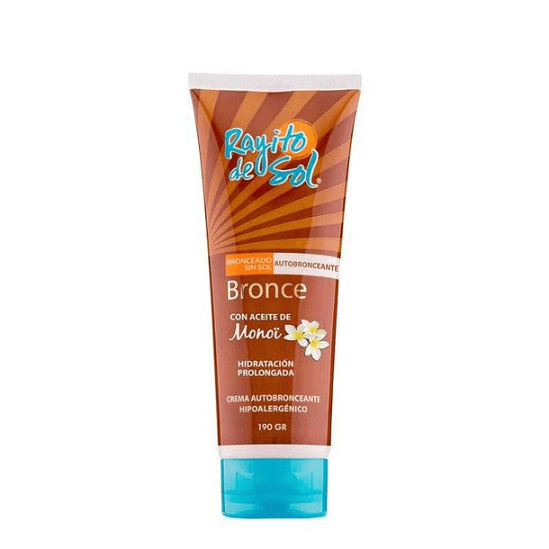 Rayito De Sol Crema Autobronceante Aceite De Monoi x 190  gr 