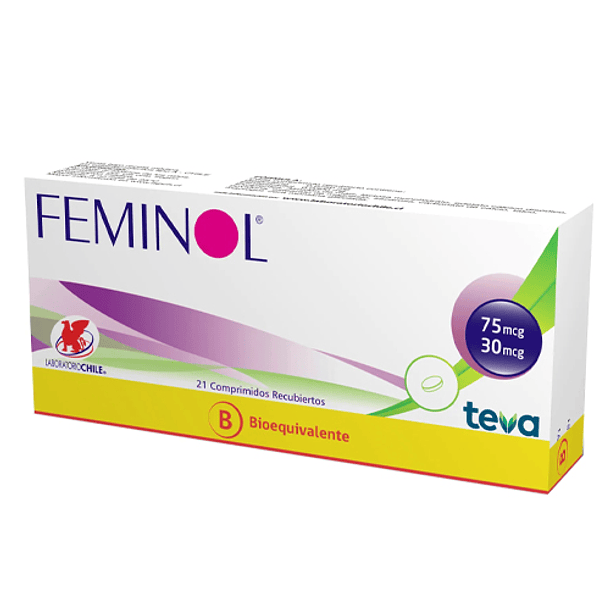 Feminol x 21 Comprimidos 