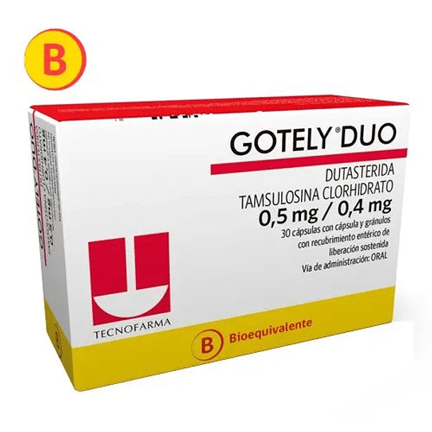 Gotely Duo 0,5  mg/0,4 mg x 30 Cápsulas 