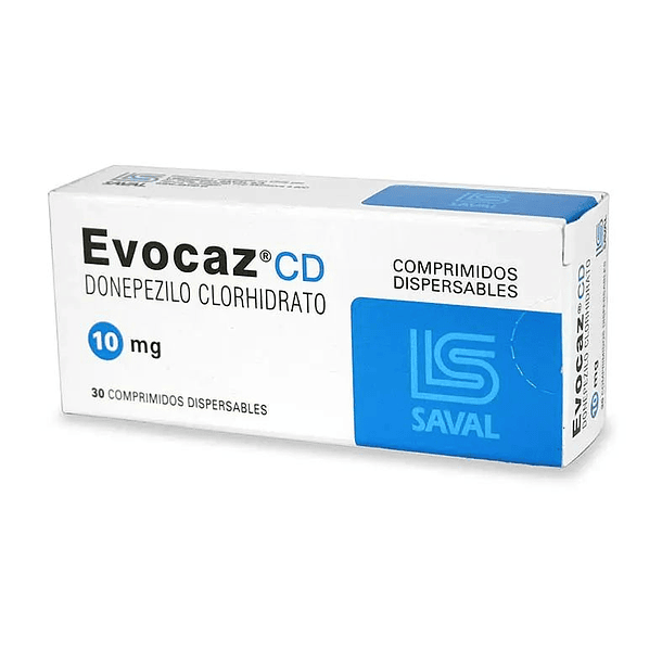 Evocaz CD 10 mg x 30 Comprimidos Dispersables 