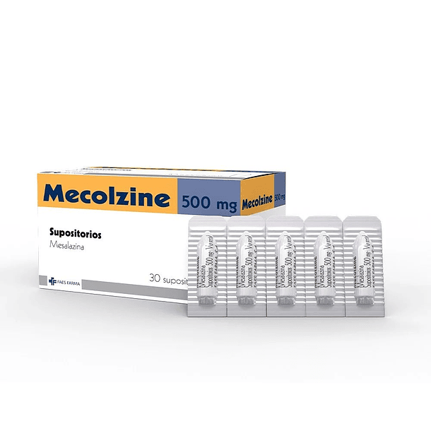 Mecolzine 500 mg x 30 Supositorios 