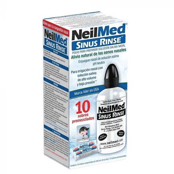 Neilmed Kit Sinus Rinse x 10 Sobres 