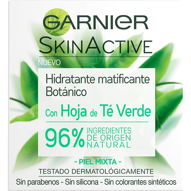Garnier Skin Té Verde Hidratante Piel Mix ta x 50 ml 