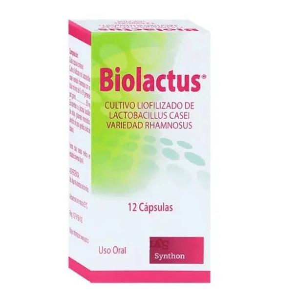 Biolactus 250  mg x 12 Cápsulas 