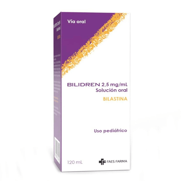 Bilidren 2.5 mg/ ml x 120 ml Solución Oral 
