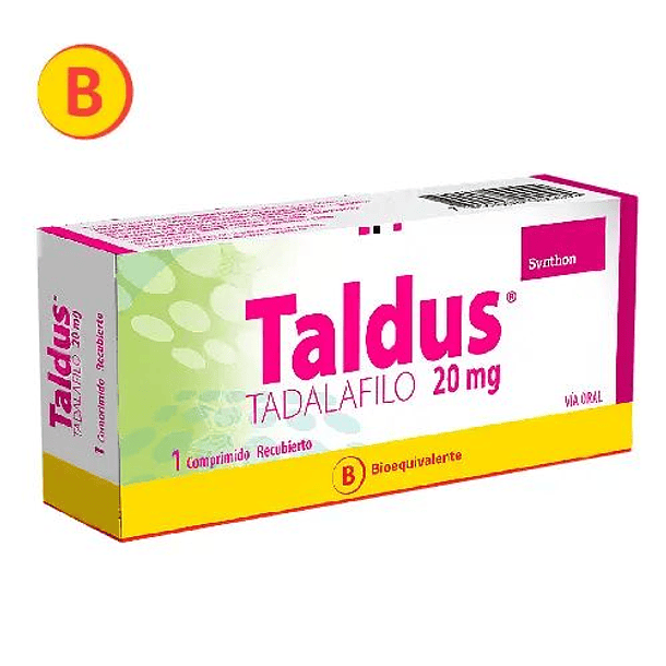 Taldus 20 mg x 1 Comprimidos 