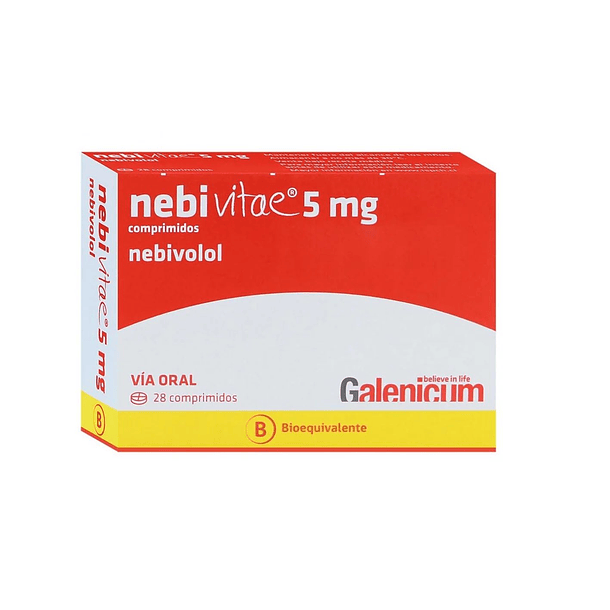 Nebivitae 5 mg x 28 Comprimidos 
