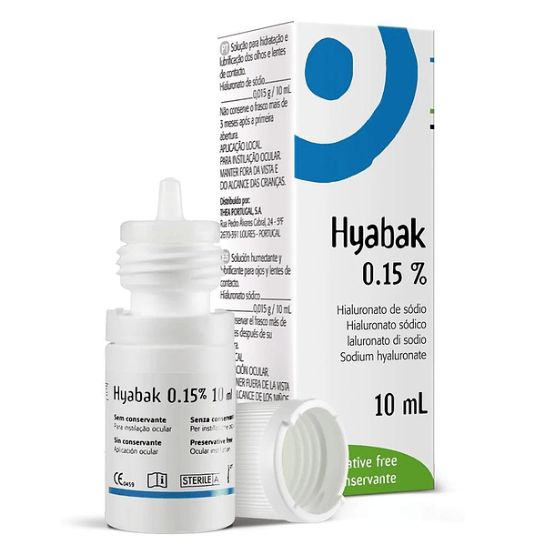 Hyabak 0.15% x 10 ml 