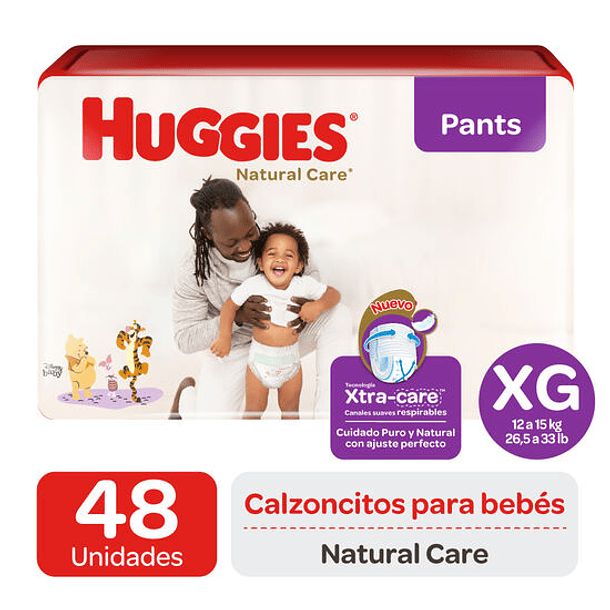 Huggies Natural Care Pants x G x 48 Unidades 