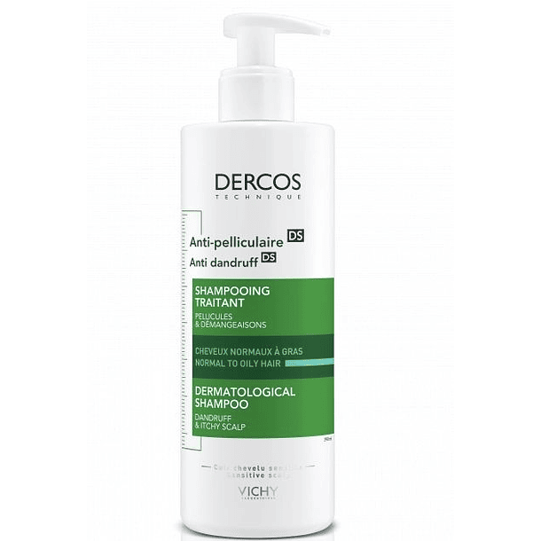 Vichy Dercos Anticaspa   grasa x 390 ml Shampoo 