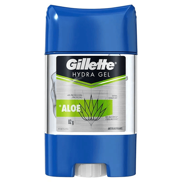 Gillette Gel Hydra Aloe x 82G Desodorante 