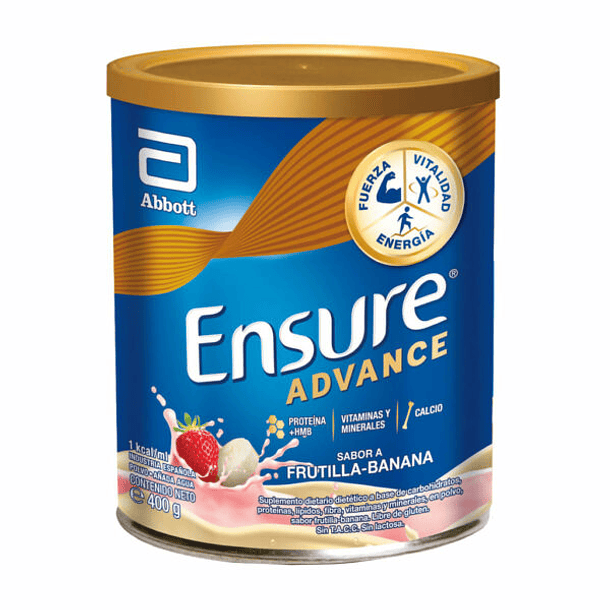 Ensure Advance Frutilla-Plátano x 850G 