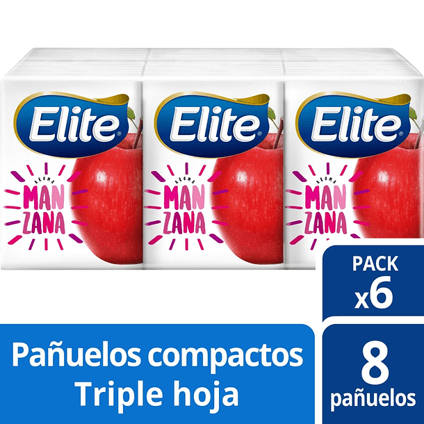 Elite Pañuelo Con Aroma x 6 Paquetes 