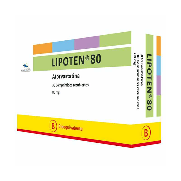 Lipoten com 80 mg x 28 Comprimidos 