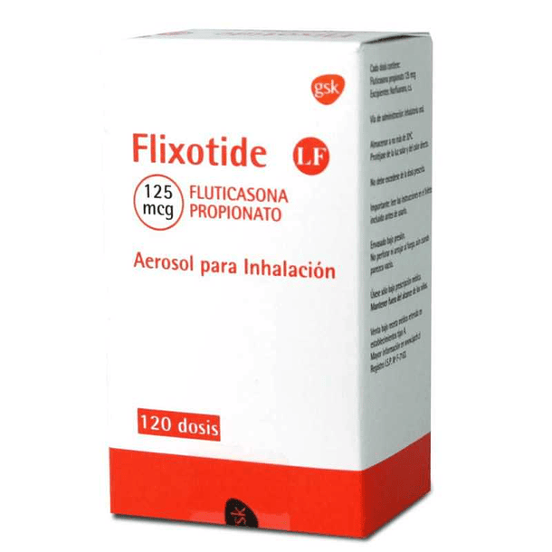 Flixotide Lf 125 Mcg x 120 Dosis Inhalador 