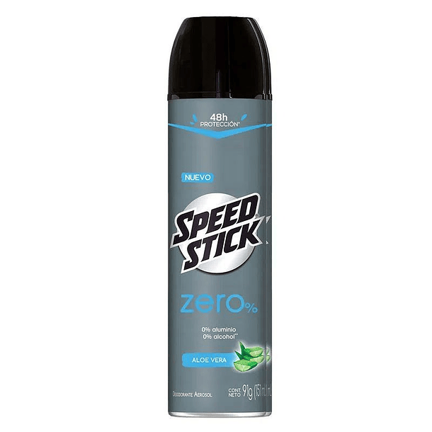 Speed Stick Zero Aloe Vera x 150 ml Spray desodarante  