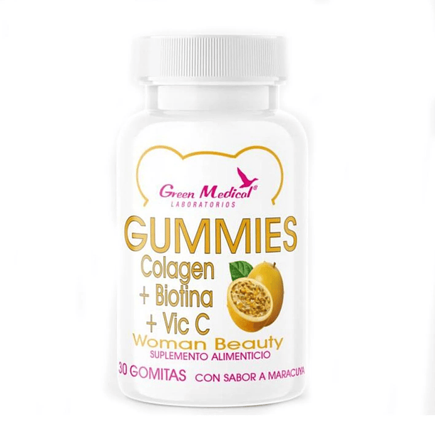 Gummies Colageno+Biotina+Vitamina C x 30 Gomitas 
