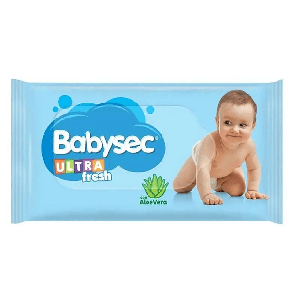 Babysec Aloe Vera Toallitas Húmedas x 45 Unidades 