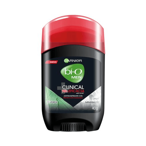 Bi-o Men Clinical 96H Barra x 40G Desodorante 