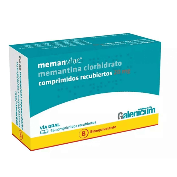 Memanvitae 20 mg x 56 Comprimidos Recubiertos 