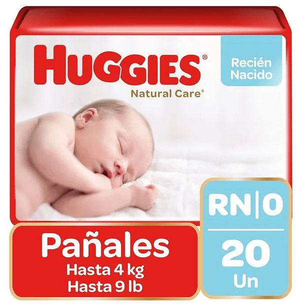 Huggies Recien Nacido x 20 Unidades 