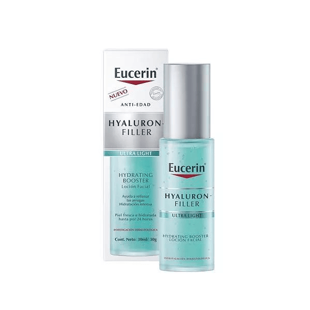 Eucerin Anti-Edad Hyaluron-Filler Hydrating Booster Ultra Ligero Gel Facial x 30 ml 