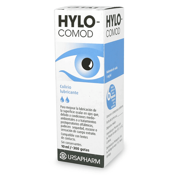 Hylo-Comod x 10 ml Colirio 