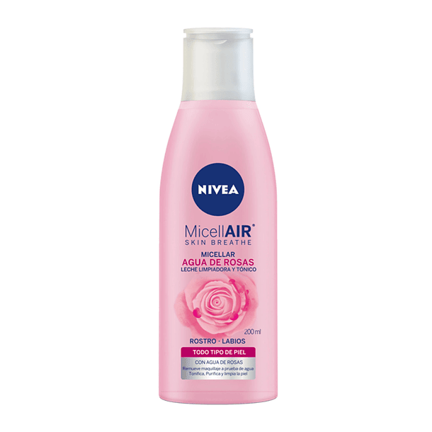 Nivea Rose Care Leche Micelar x 200 ml 