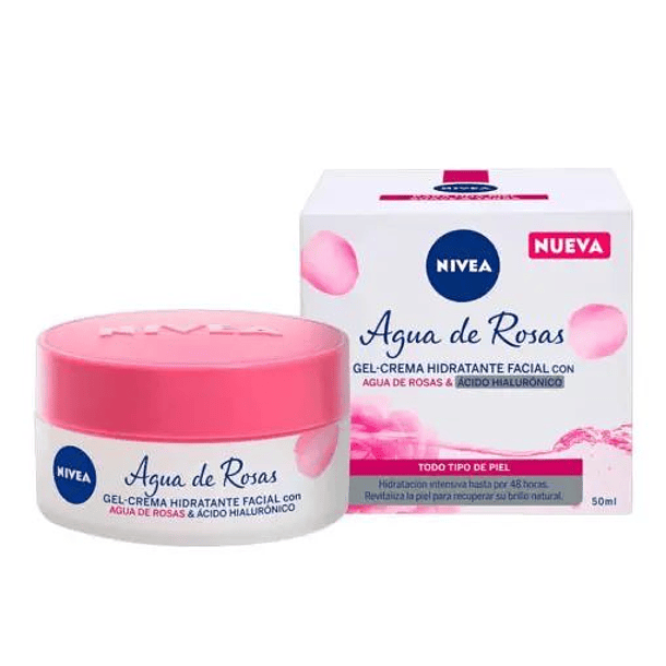 Nivea Rose Care Hidratante x 50  ml Crema Facial 
