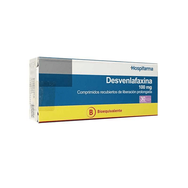 Desvenlafax ina 100  mg x 30 Comprimidos Liberación Prolongada  