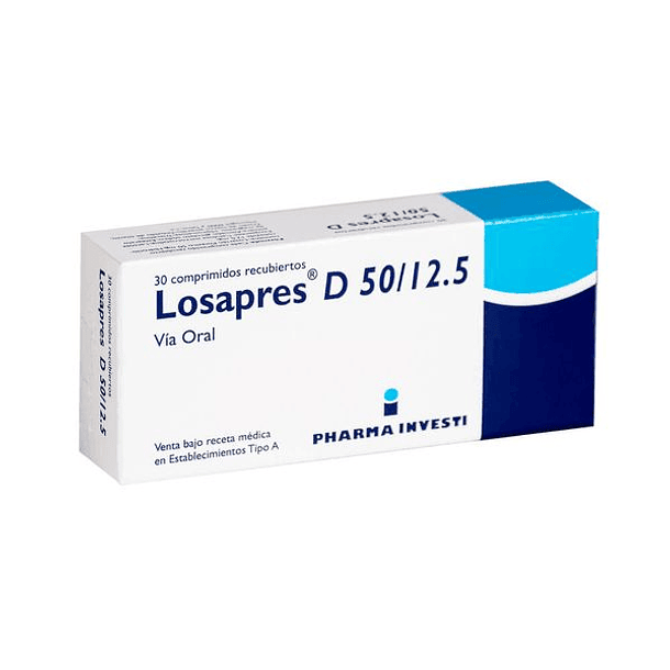 Losapres D 50/12.5  mg x 30 Comprimidos 