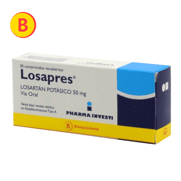 Losapress 50 mg x 30 Comprimidos 
