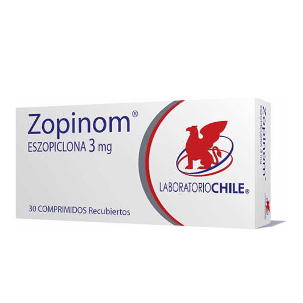 Zopinom 3 mg x 30 Comprimidos 