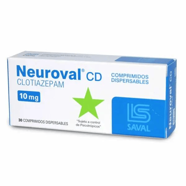 Neuroval CD 10  mg x 30 Comprimidos 
