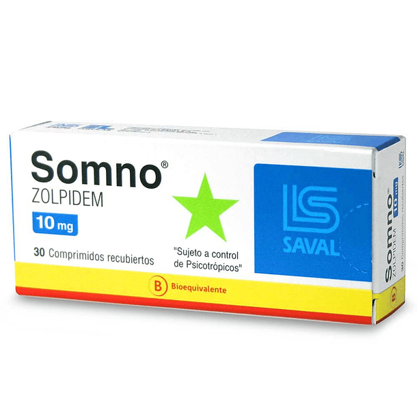 Somno 10 mg  x 30 Comprimidos 