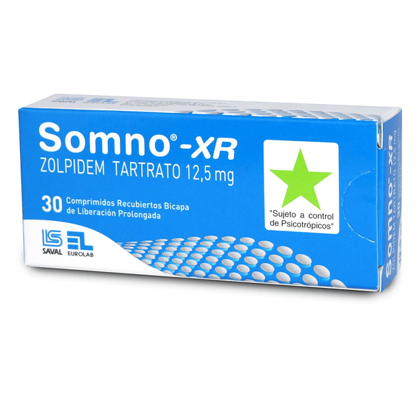 Somno xr 12,5 mg  x 30 Comprimidos 