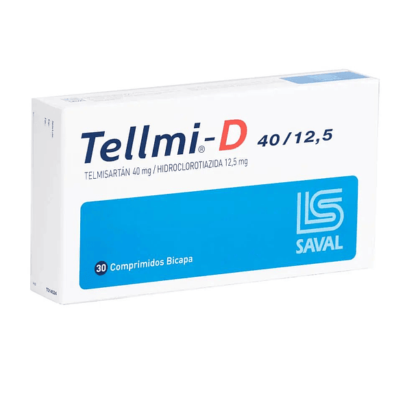 Tellmi-D 40/12.5 Mg X 30 Comprimidos 
