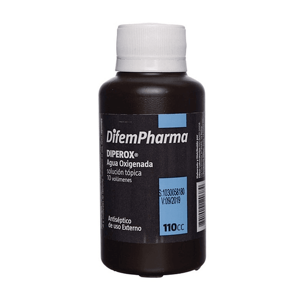 Agua Oxigenada 10 Volúmenes X 110 Ml Diperox 
