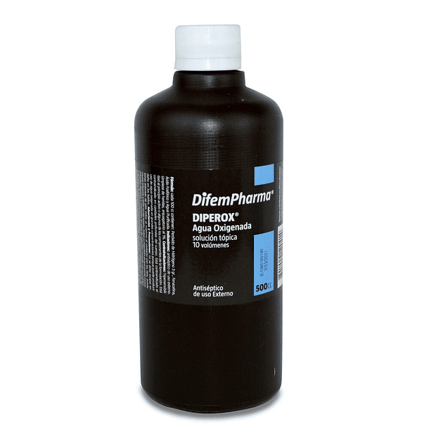 Agua Oxigenada 10 Volúmenes X 500 Ml Diperox 
