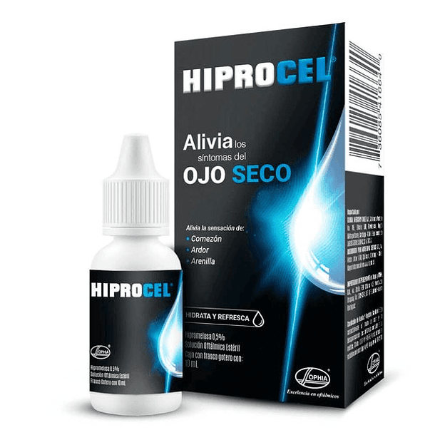Hiprocel 0.5% X 10 ML Solución Oftálmica 