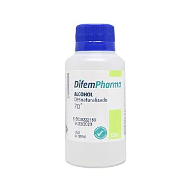 Alcohol 95% X 250 Ml Difem 