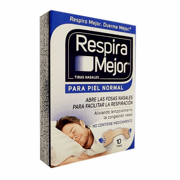 Respira Mejor Piel Normal X 10 Unidades 