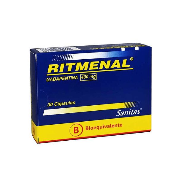 Ritmenal 400 Mg X 30 Cápsulas 