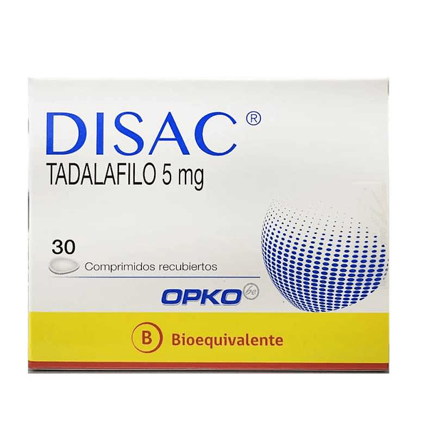 Disac 5 Mg X 30 Comprimidos 