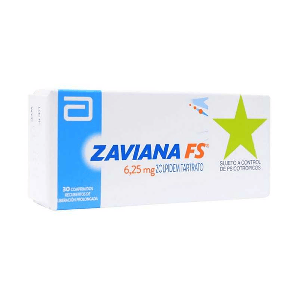 Zaviana FS 6.25 Mg X 30 Comprimidos 