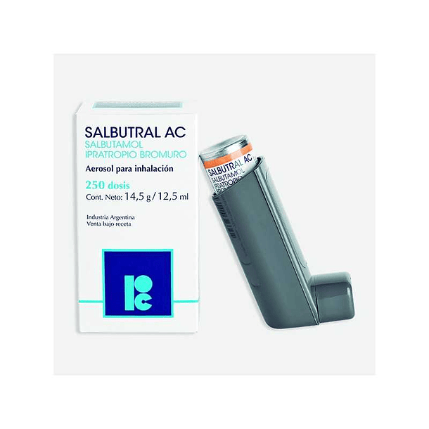 Salbutral AC 100/20 Mcg/Dosis X250 Dosis 