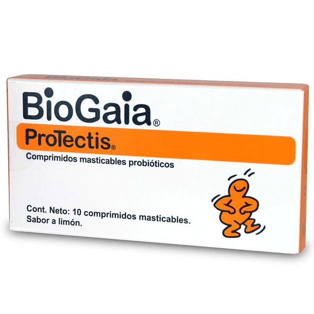 Biogaia X 10 Comprimidos Masticables Sabor A Limón 