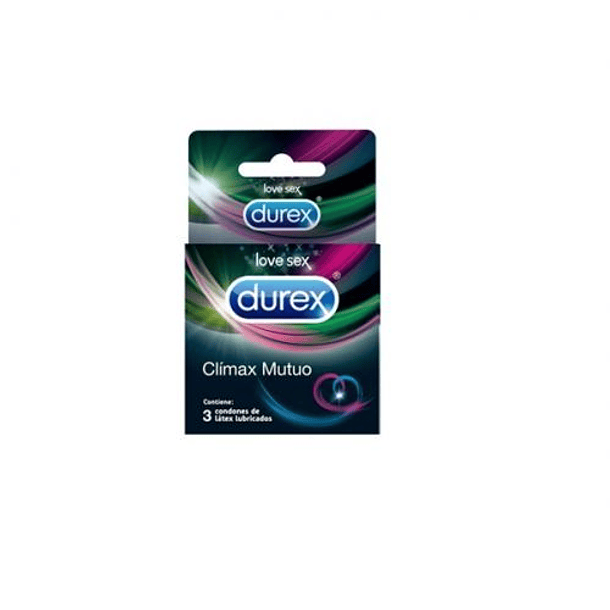Durex Climax Mutuo X 3 Unidades 