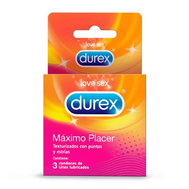 Durex Máximo Placer X 3  Preservativos 