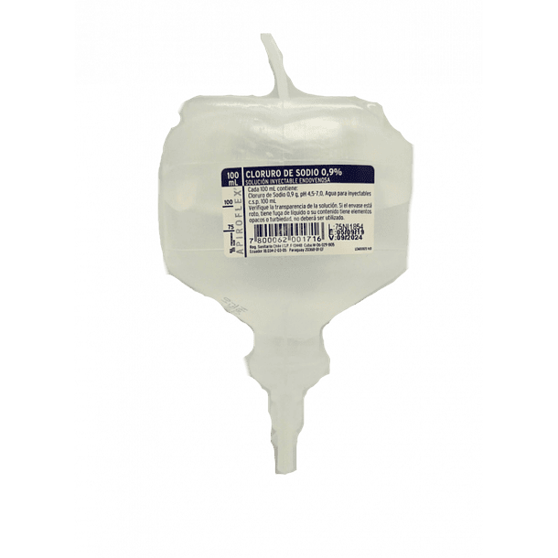 Cloruro De Sodio 0.9% X 100 Ml 